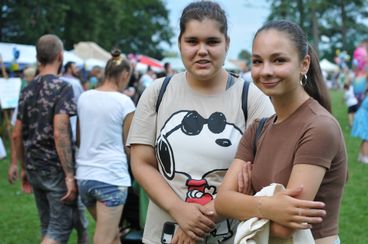 Dobra zabawa na dożynkach gminy Wieluń
